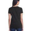 Threadfast Apparel Ladies' Invisible Stripe V-Neck T-Shirt