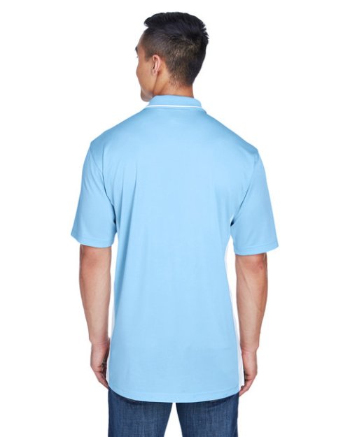 UltraClub Men's Cool & Dry Sport Two-Tone Polo