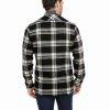 Burnside Woven Plaid Flannel With Biased Pocket