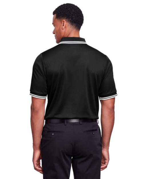 Devon & Jones Men's CrownLux Performance™ Plaited Tipped Polo