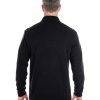 Devon & Jones Men's Manchester Fully-Fashioned Quarter-Zip Sweater