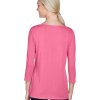Devon & Jones Ladies' Perfect Fit™ Ballet Bracelet-Length Knit Top
