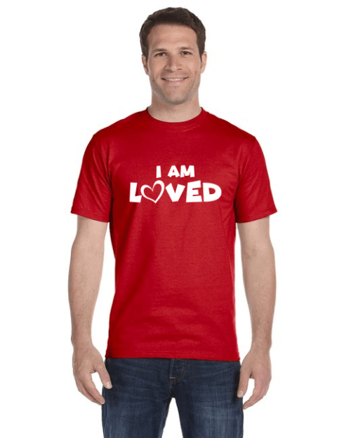LOVED - Gildan Adult 50/50 T-Shirt GIANT